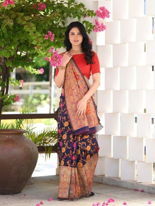 KT 77 Designer Banarasi Silk Sarees Catalog 